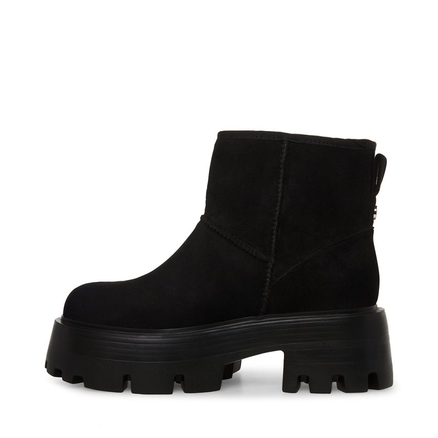 Zapatos Plataforma Steve Madden Macen Mujer Negras | ES LN0E93